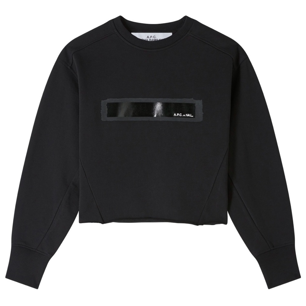 APC x Women's Black Crew Neck Sweater